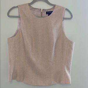 Ann Taylor tan work top -size 12